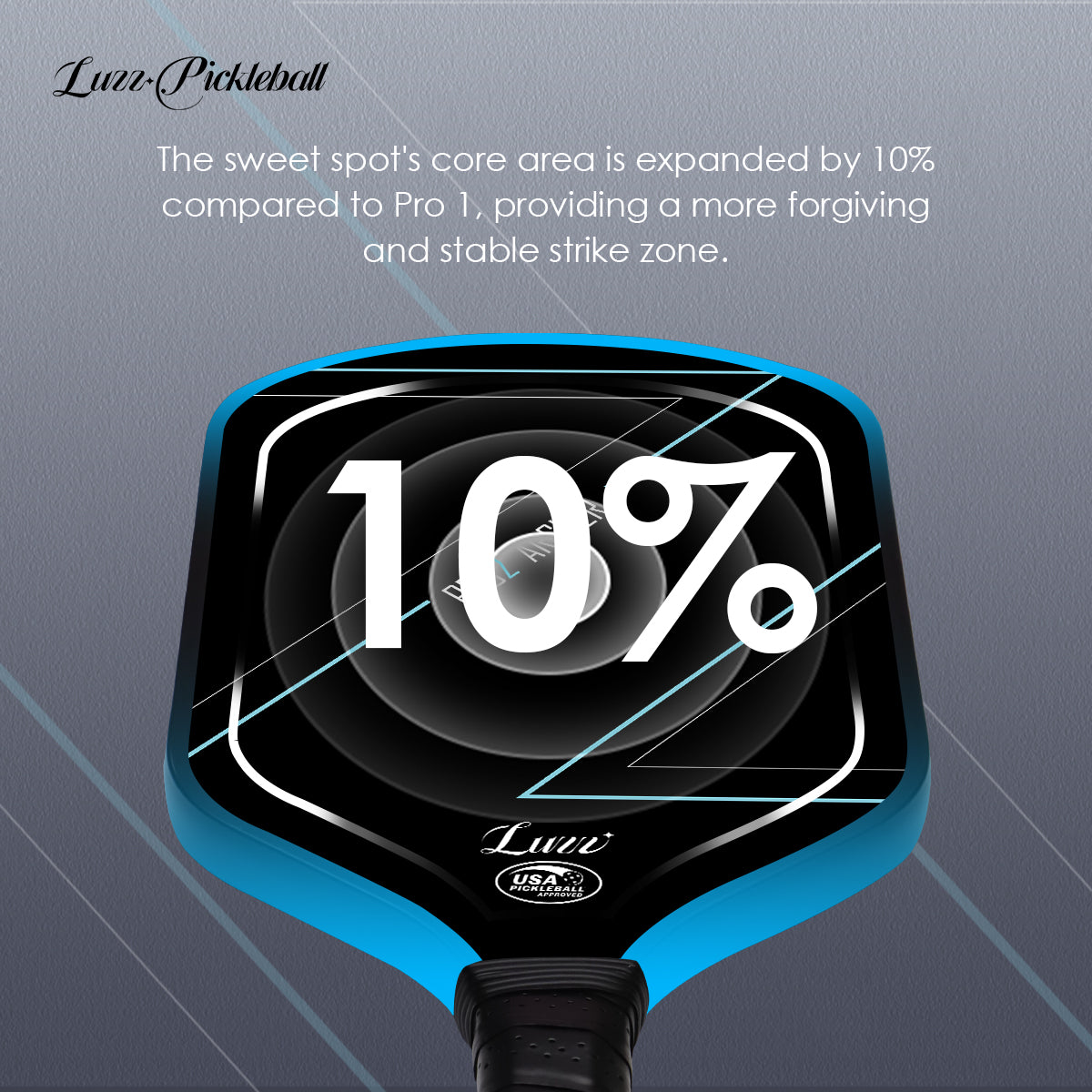 Luzz Pro 2.0 Saber Professional Pickleball Paddle - Elevating Power, Precision, and Performance
