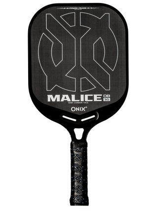 Malice DB Open Throat Raw Carbon Fiber Pickleball Paddle