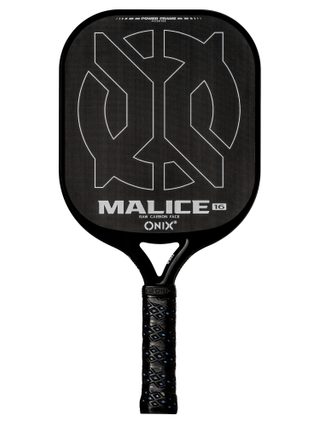 Malice Raw Carbon Fiber Open Throat Pickleball Paddle